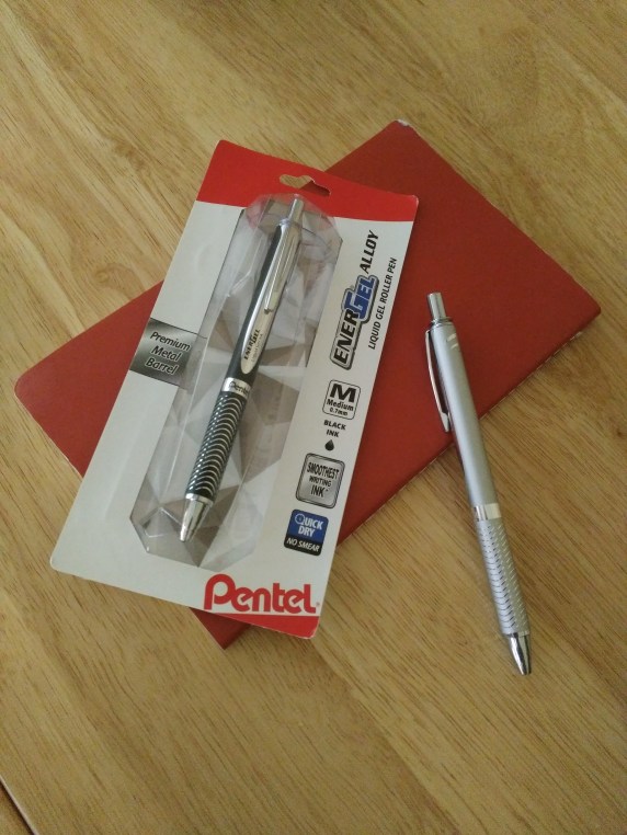 image of Pentel Energel Alloy gel pen