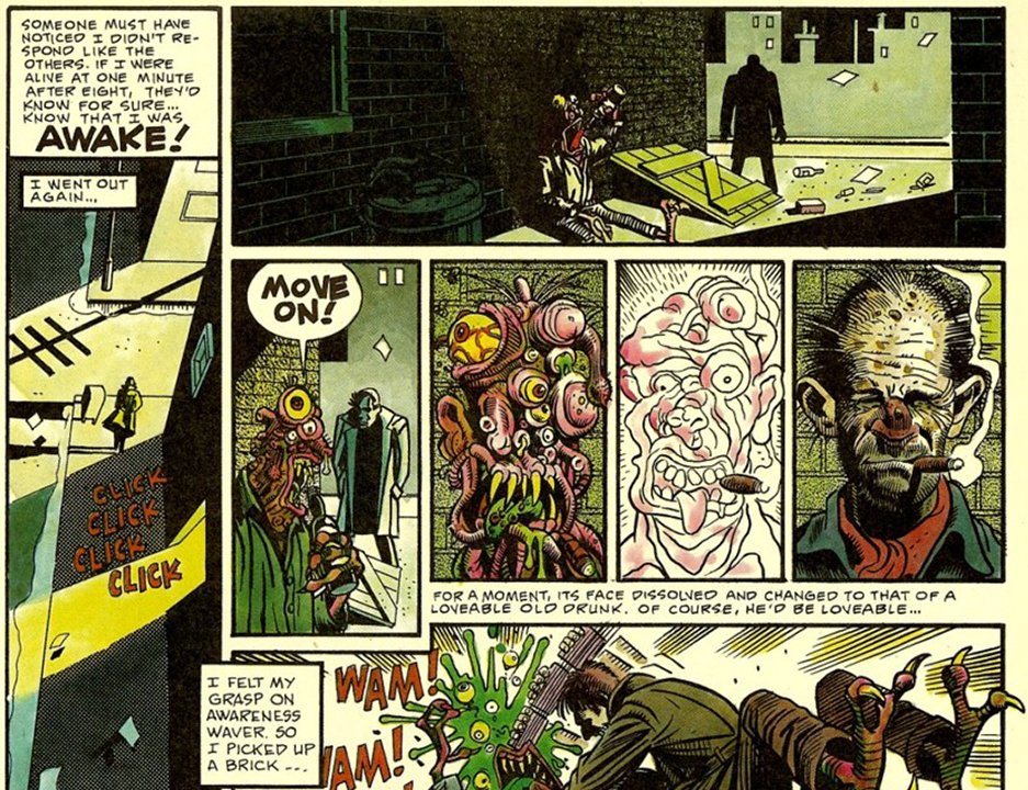 image of "nada" graphic novel comic